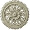 Ekena Millwork York Ceiling Medallion (Fits Canopies up to 3 5/8"), Hand-Painted Clear Yellow, 21 5/8"OD x 2 1/2"P CM21YOCYF - alternate 1